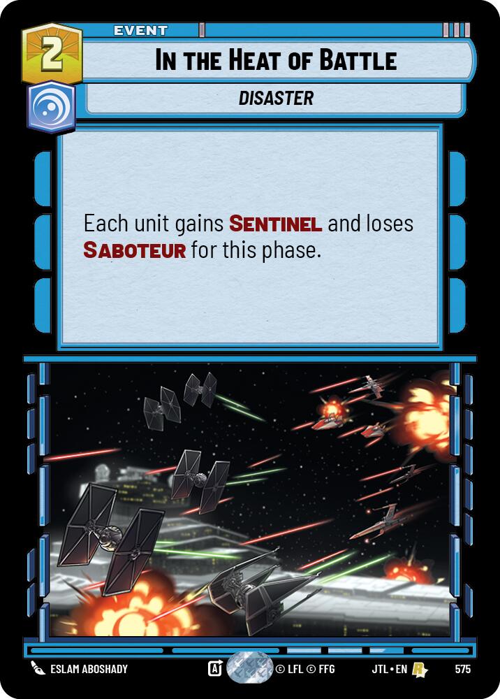 Star Wars: Unlimited: In the Heat of Battle (Foil) card image