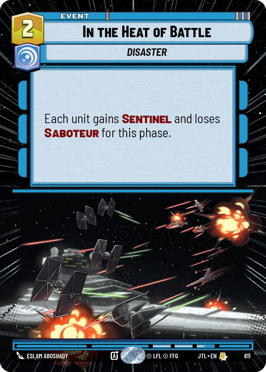 Star Wars: Unlimited: In the Heat of Battle (Hyperspace Foil) card image