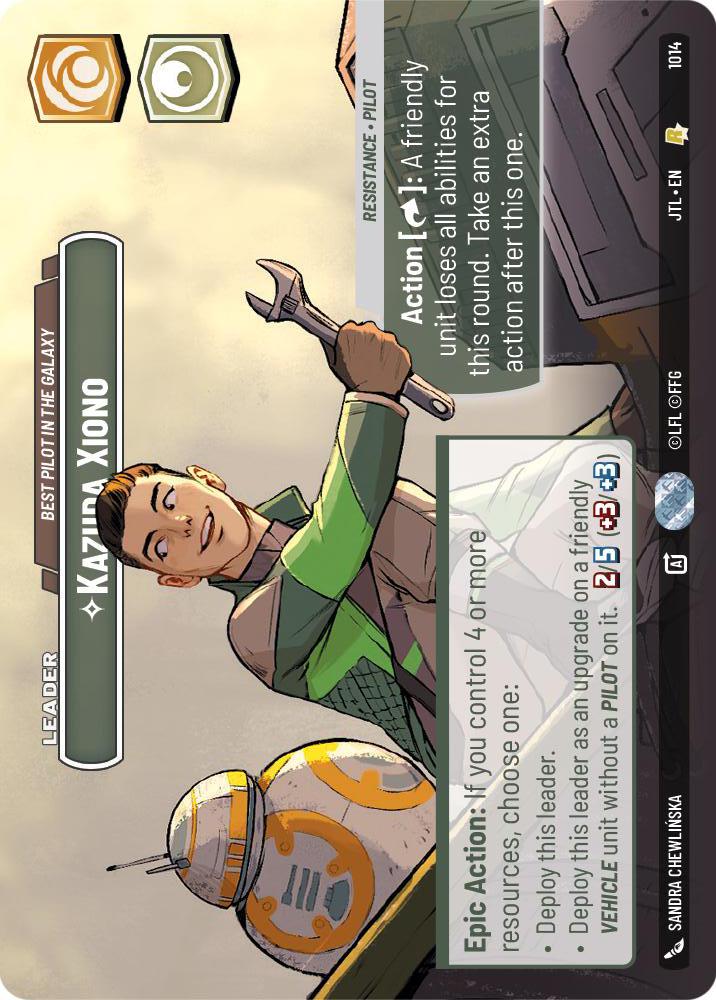 Star Wars: Unlimited: Kazuda Xiono - Best Pilot in the Galaxy (Showcase) card image