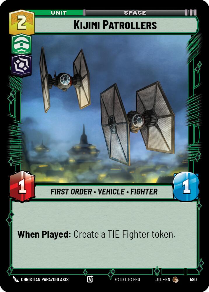 Star Wars: Unlimited: Kijimi Patrollers (Foil) card image