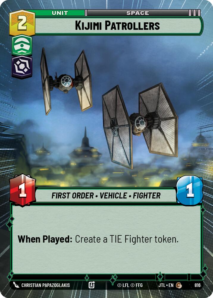 Star Wars: Unlimited: Kijimi Patrollers (Hyperspace Foil) card image