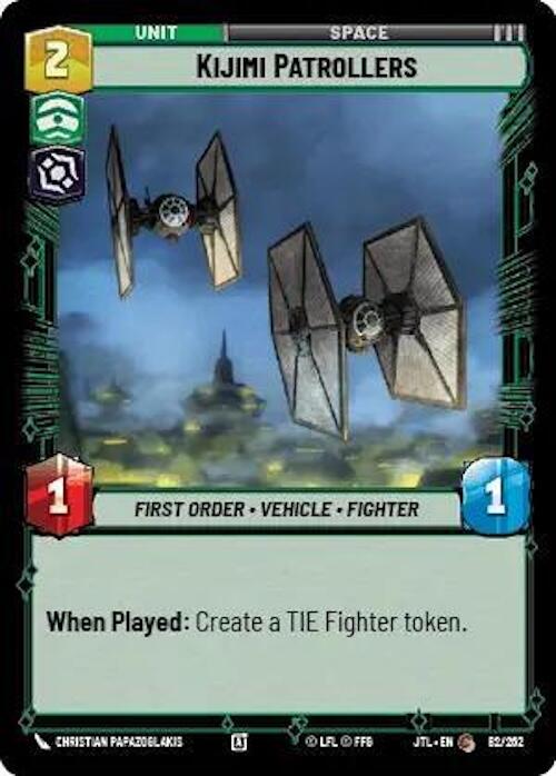 Star Wars: Unlimited: Kijimi Patrollers card image