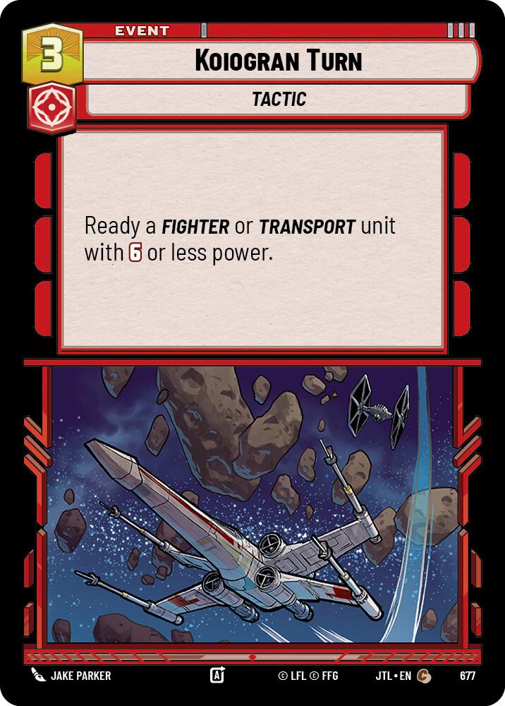 Star Wars: Unlimited: Koiogran Turn (Foil) card image