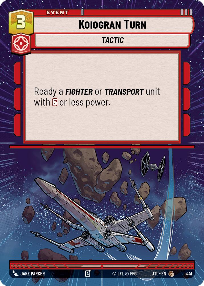 Star Wars: Unlimited: Koiogran Turn (Hyperspace) card image