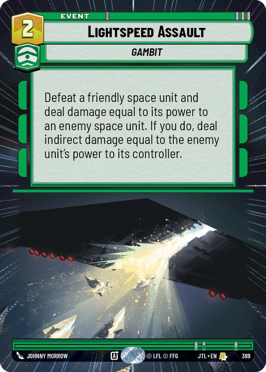 Star Wars: Unlimited: Lightspeed Assault (Hyperspace) card image