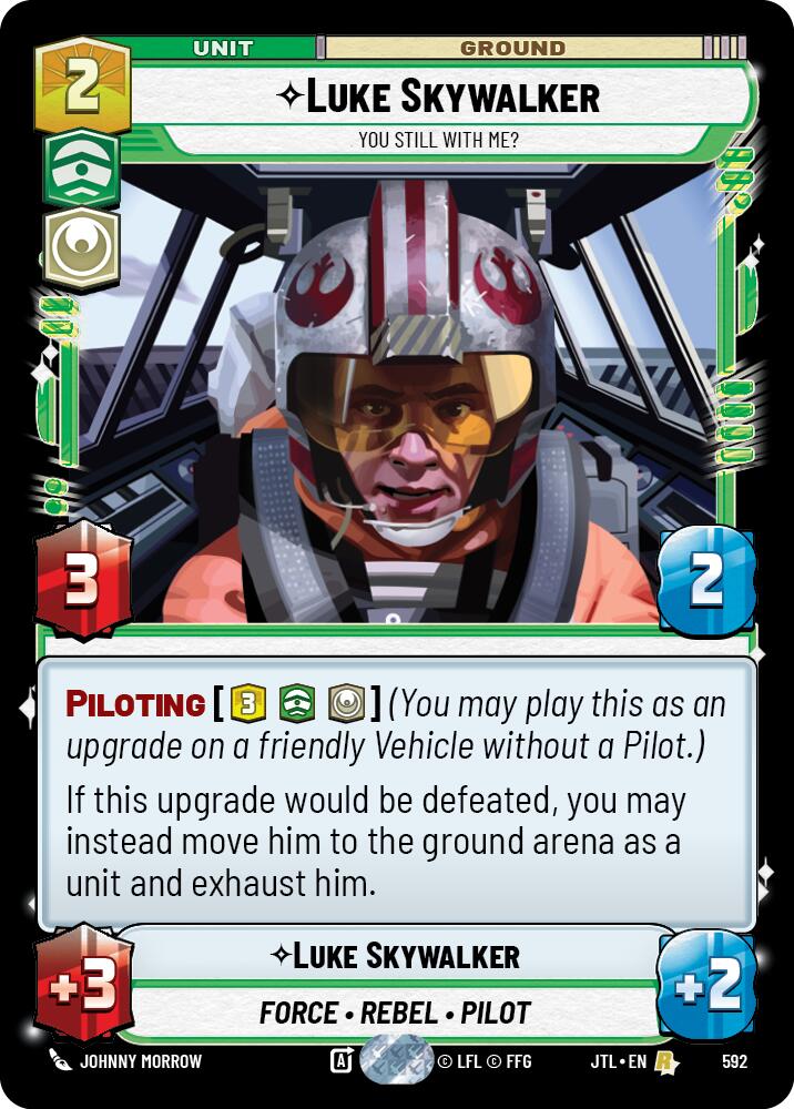 Star Wars: Unlimited: Luke Skywalker - You Still With Me? (Foil) card image