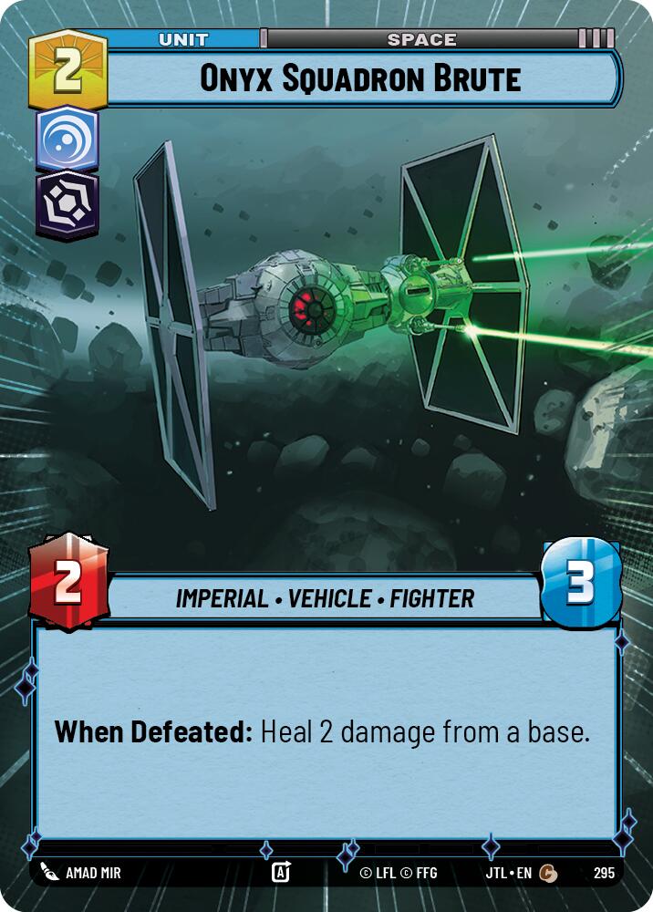 Star Wars: Unlimited: Onyx Squadron Brute (Hyperspace) card image