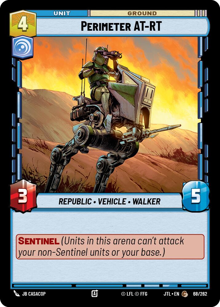 Star Wars: Unlimited: Perimeter AT-RT card image