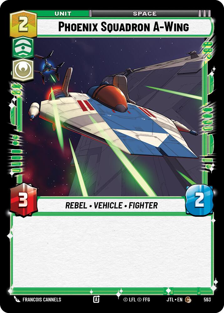 Star Wars: Unlimited: Phoenix Squadron A-Wing (Foil) card image