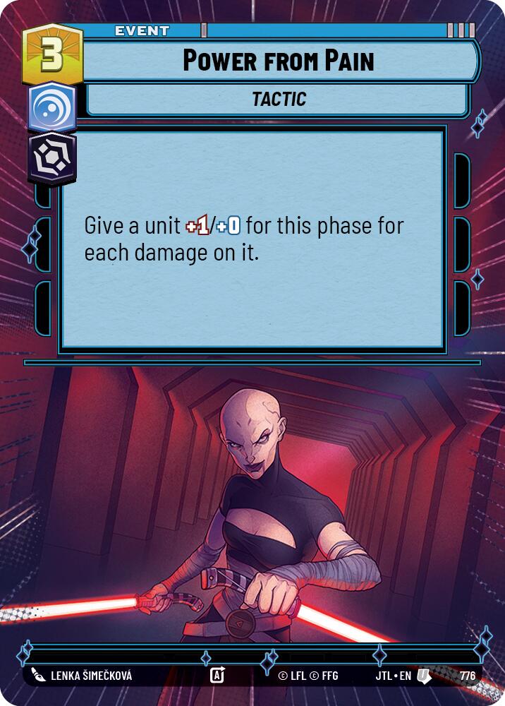 Star Wars: Unlimited: Power from Pain (Hyperspace Foil) card image