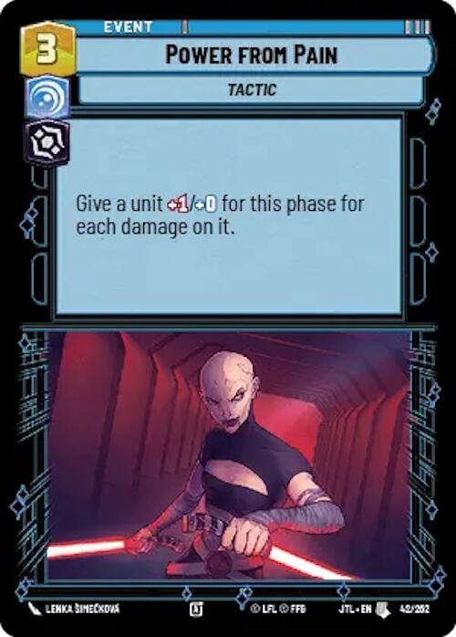 Star Wars: Unlimited: Power from Pain card image