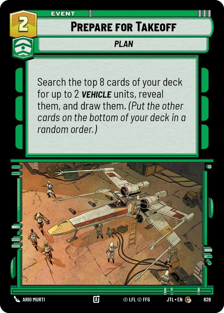 Star Wars: Unlimited: Prepare for Takeoff (Foil) card image