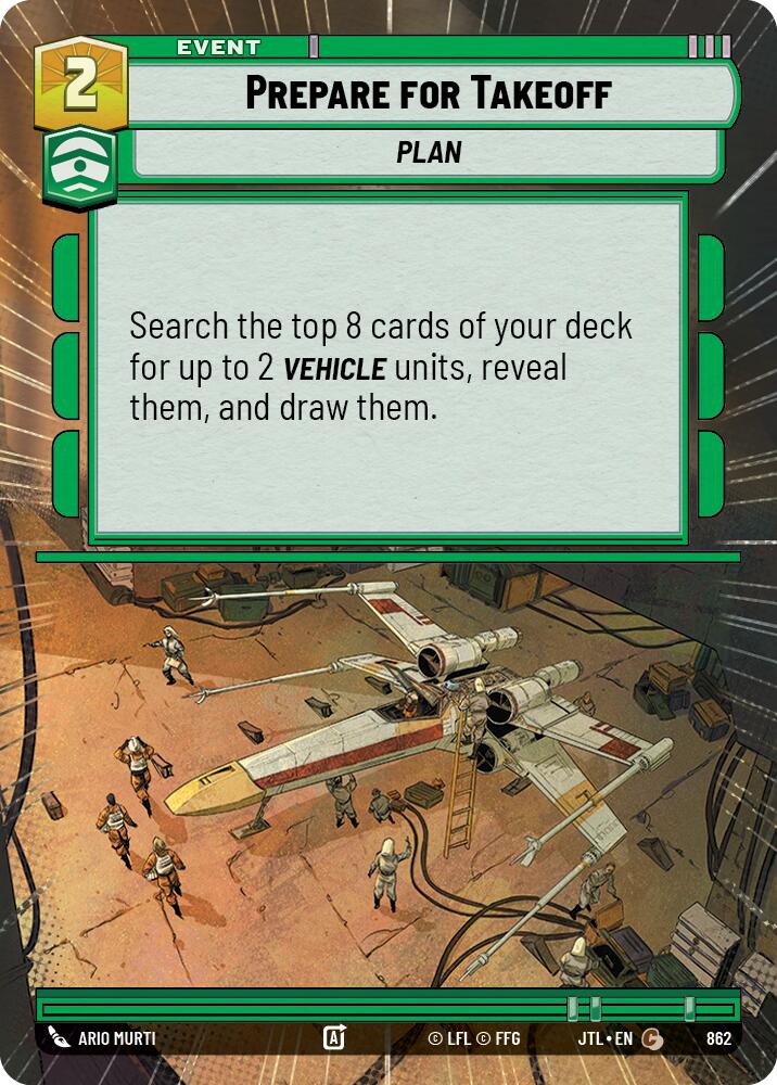 Star Wars: Unlimited: Prepare for Takeoff (Hyperspace Foil) card image