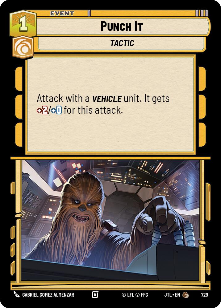 Star Wars: Unlimited: Punch It (Foil) card image