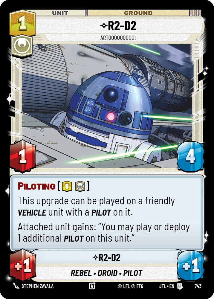 Star Wars: Unlimited: R2-D2 - Artooooooooo! (Foil) card image