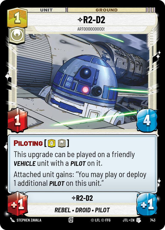 Star Wars: Unlimited: R2-D2 - Artooooooooo! (Foil) card image