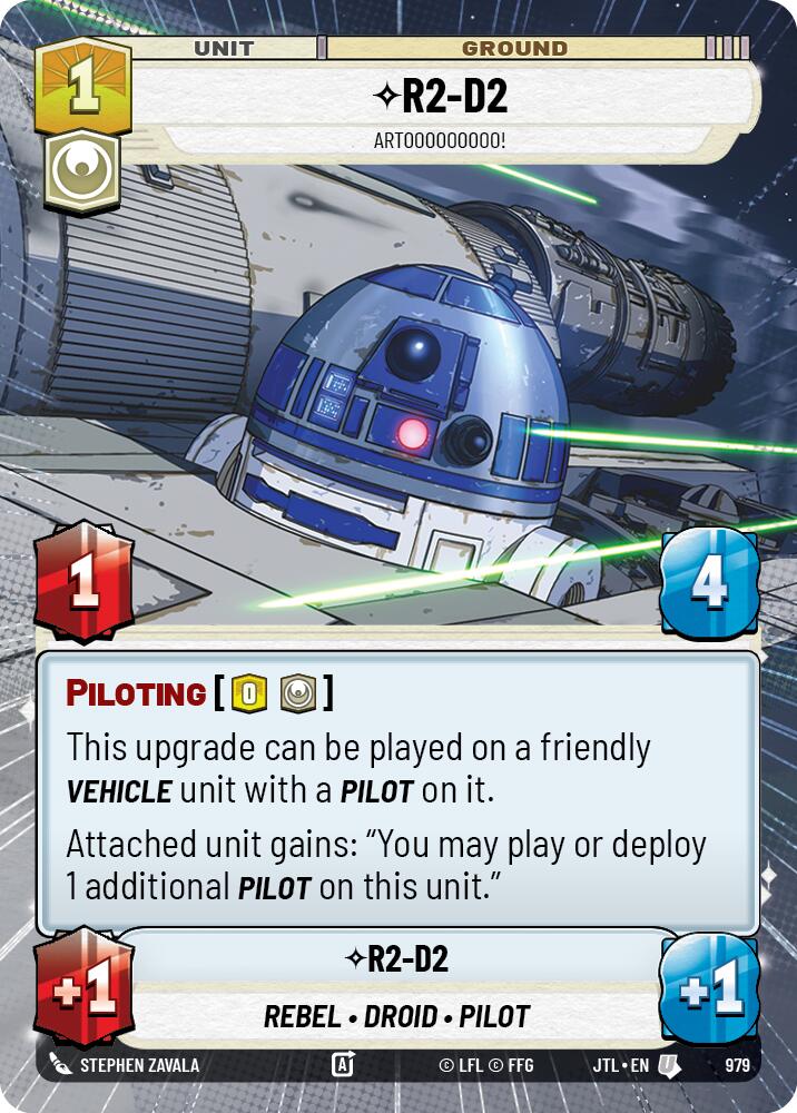 Star Wars: Unlimited: R2-D2 - Artooooooooo! (Hyperspace Foil) card image