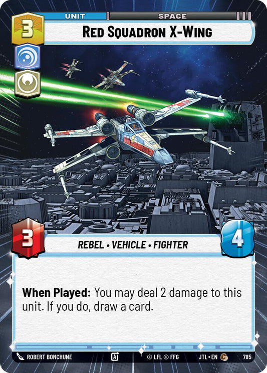 Star Wars: Unlimited: Red Squadron X-Wing (Hyperspace Foil) card image