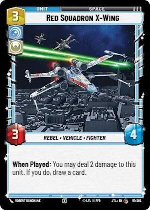 Star Wars: Unlimited: Red Squadron X-Wing card image