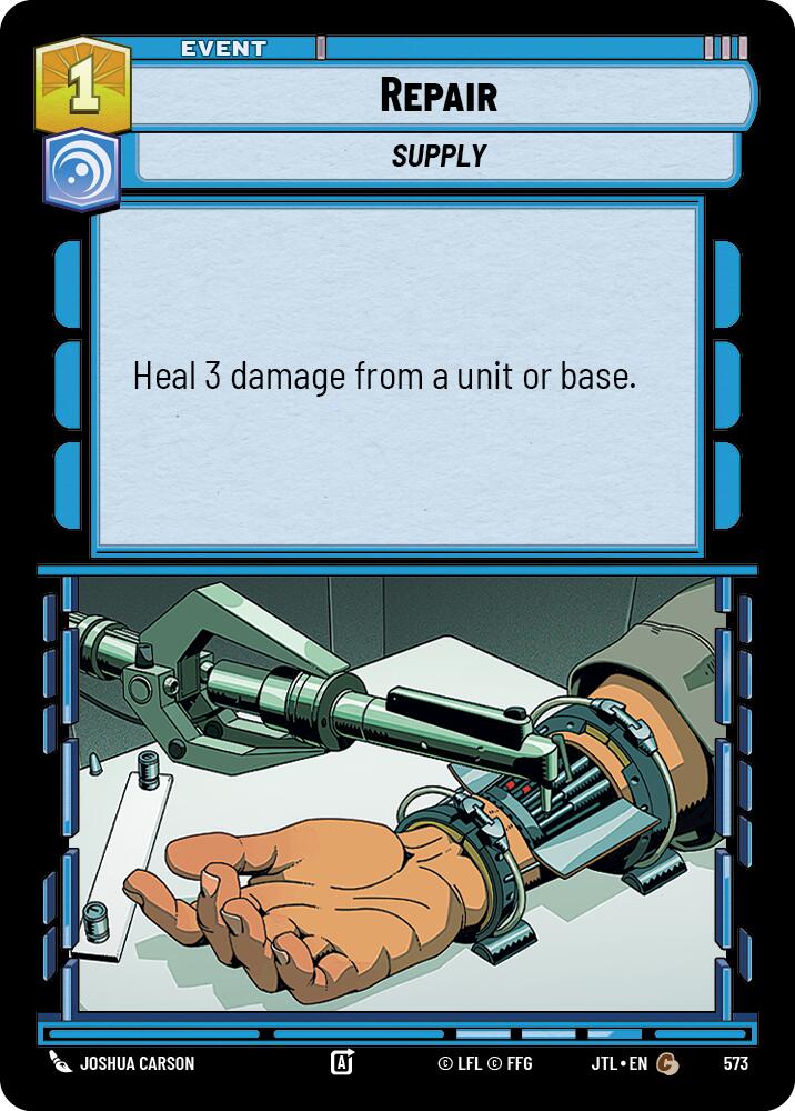 Star Wars: Unlimited: Repair (Foil) card image