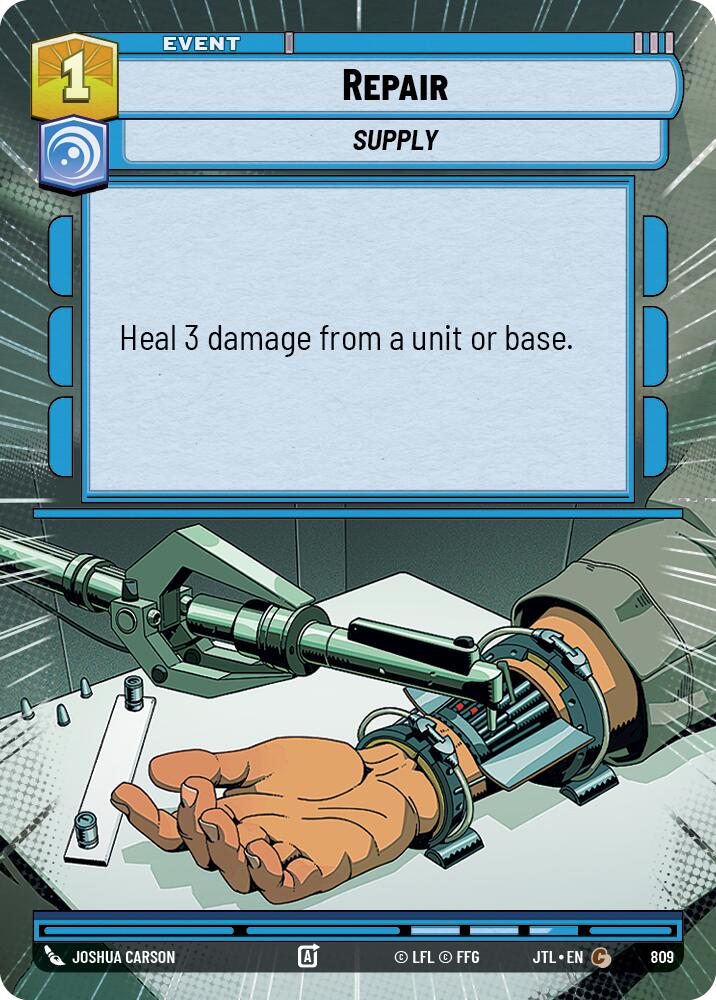 Star Wars: Unlimited: Repair (Hyperspace Foil) card image