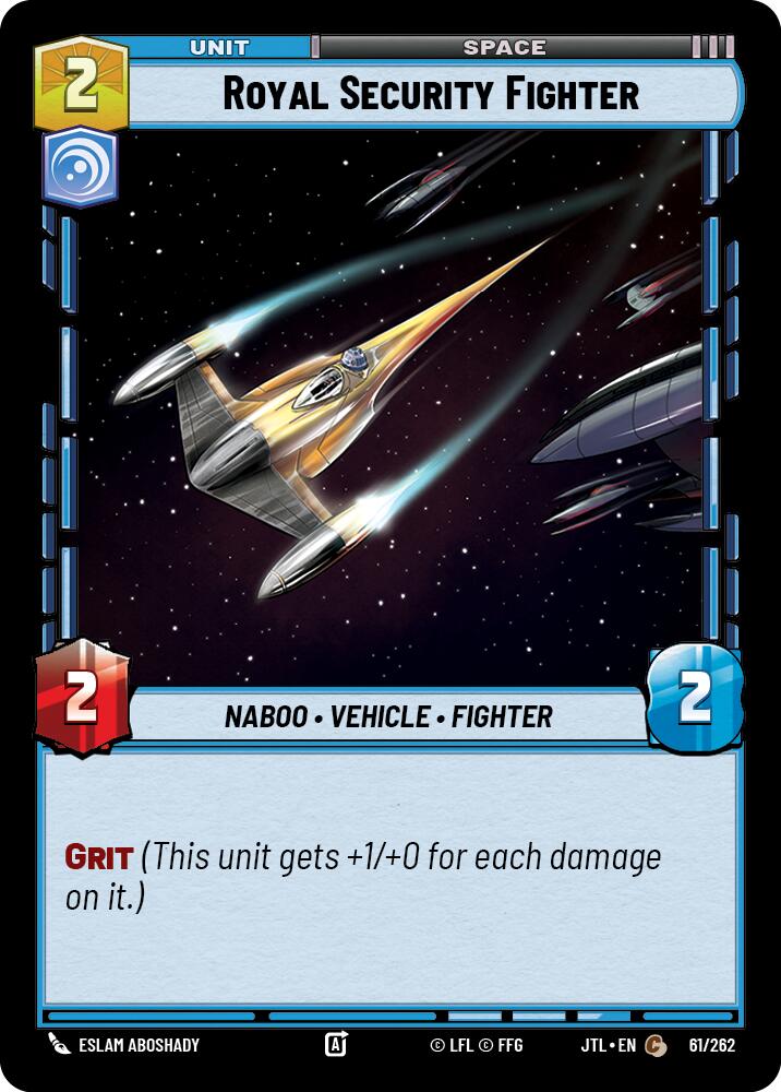 Star Wars: Unlimited: Royal Security Fighter card image