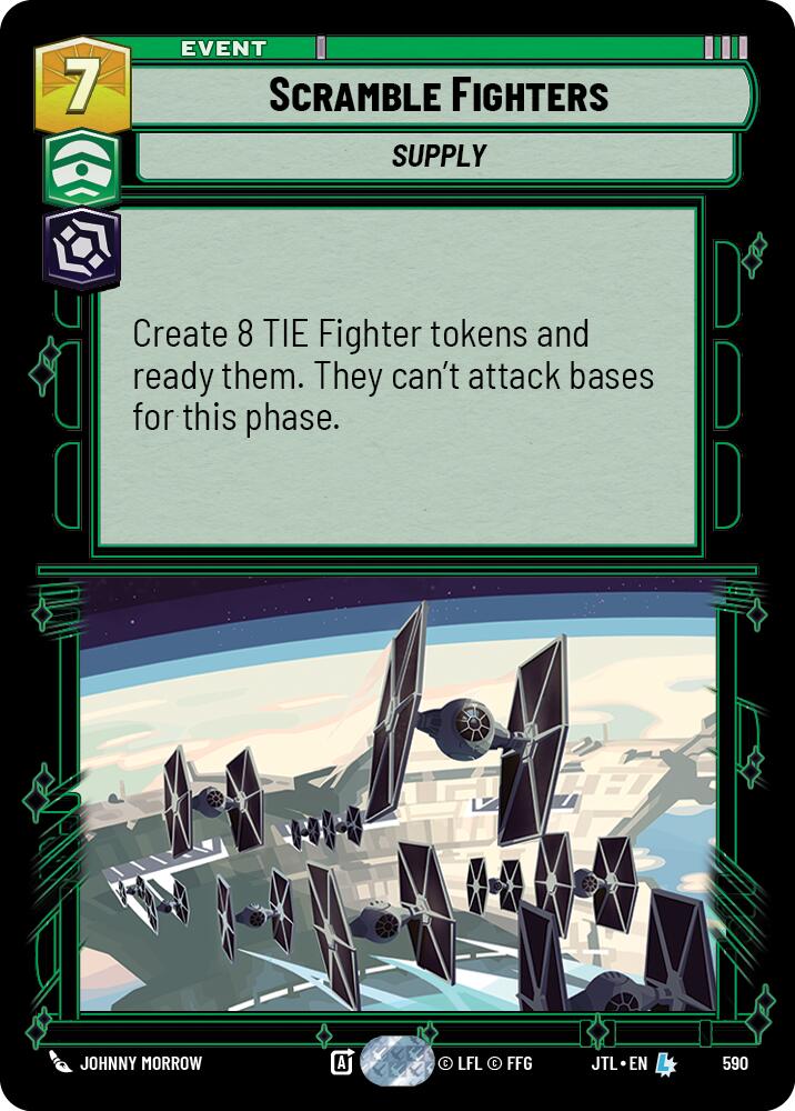 Star Wars: Unlimited: Scramble Fighters (Foil) card image