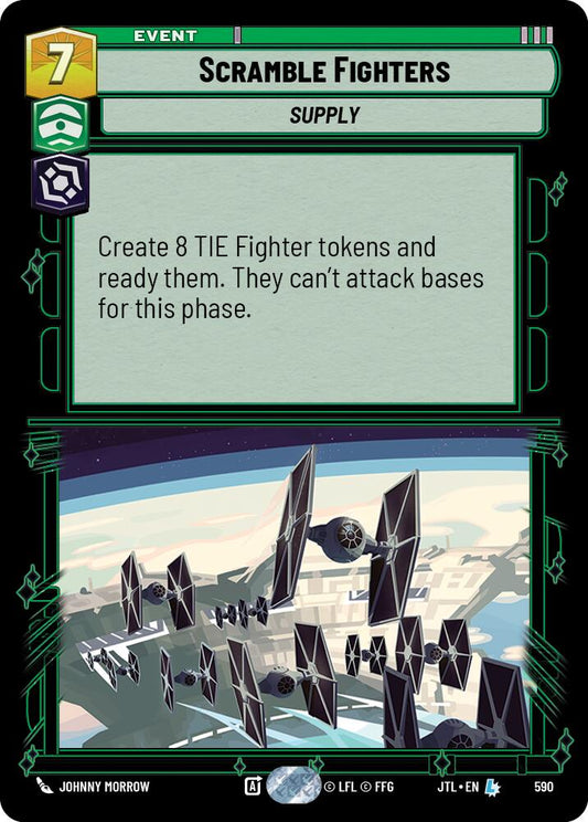 Star Wars: Unlimited: Scramble Fighters (Foil) card image