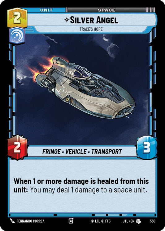 Star Wars: Unlimited: Silver Angel - Trace's Hope (Foil) card image