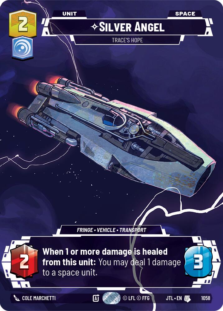 Star Wars: Unlimited: Silver Angel - Trace's Hope (Prestige Foil) card image