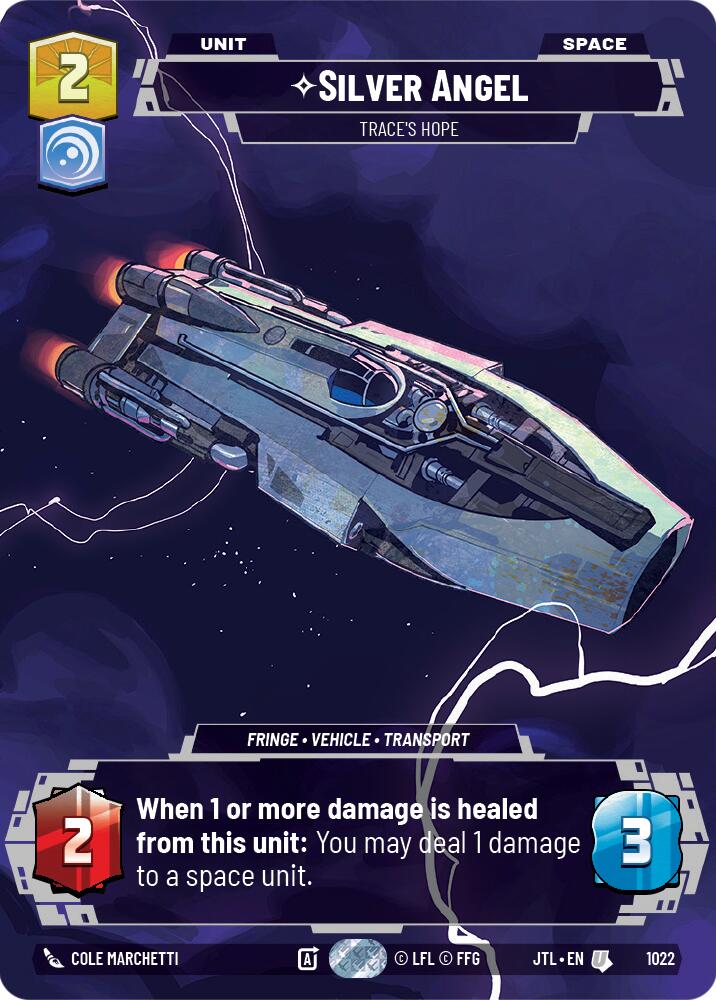 Star Wars: Unlimited: Silver Angel - Trace's Hope (Prestige) card image