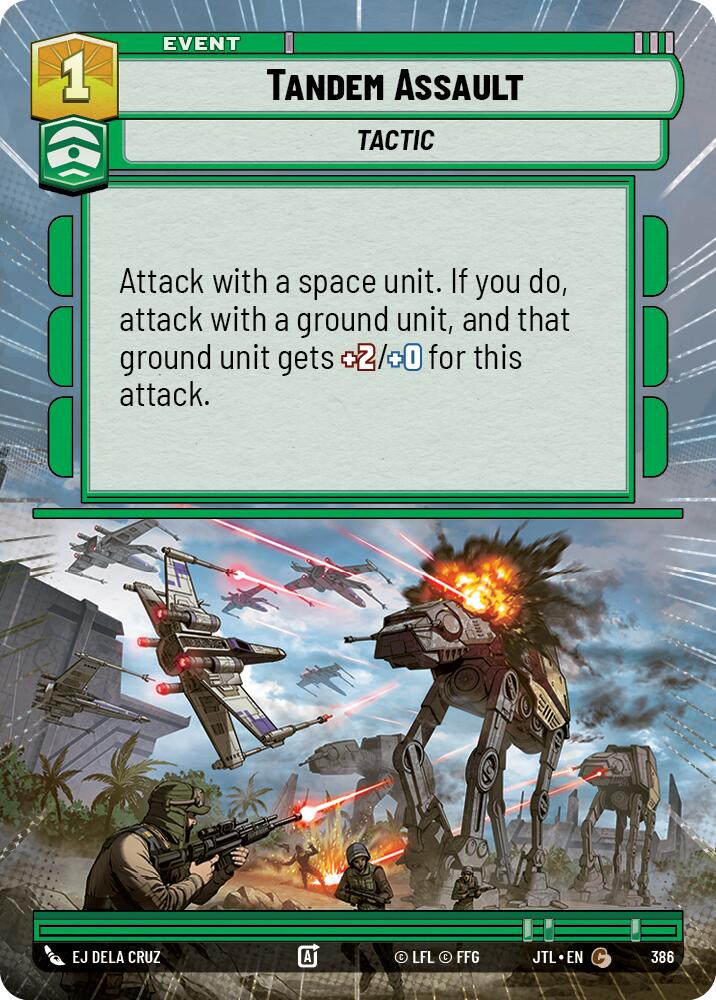 Star Wars: Unlimited: Tandem Assault (Hyperspace) card image