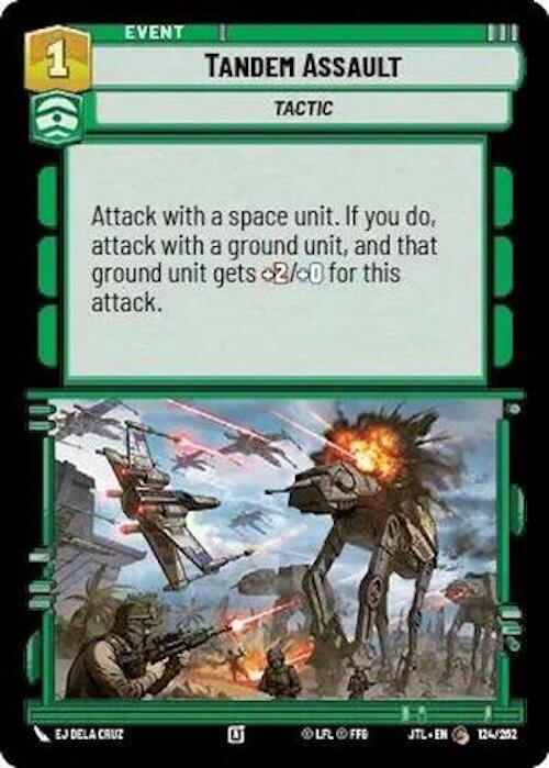 Star Wars: Unlimited: Tandem Assault card image