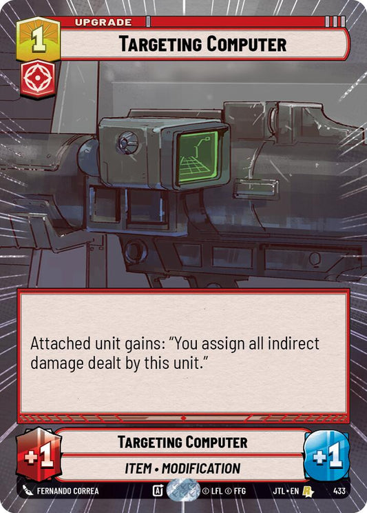 Star Wars: Unlimited: Targeting Computer (Hyperspace) card image