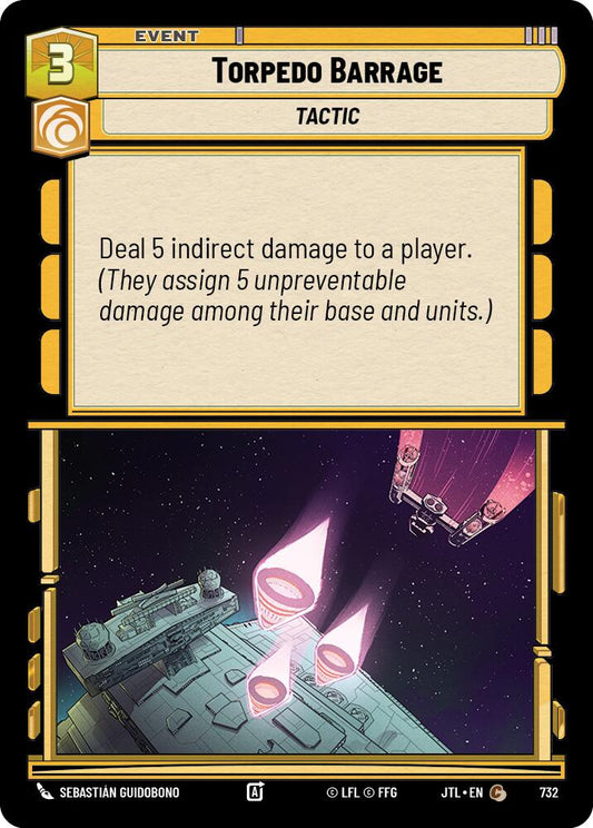 Star Wars: Unlimited: Torpedo Barrage (Foil) card image