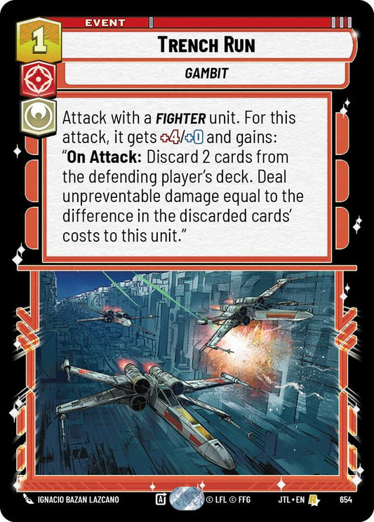 Star Wars: Unlimited: Trench Run (Foil) card image