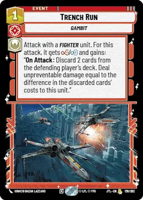 Star Wars: Unlimited: Trench Run card image