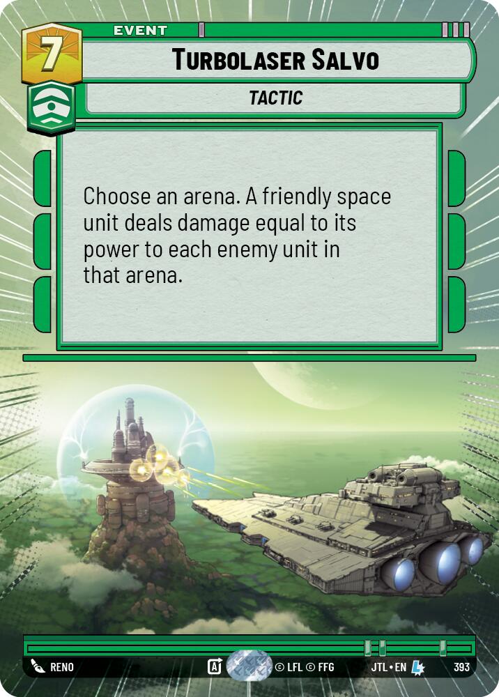 Star Wars: Unlimited: Turbolaser Salvo (Hyperspace) card image