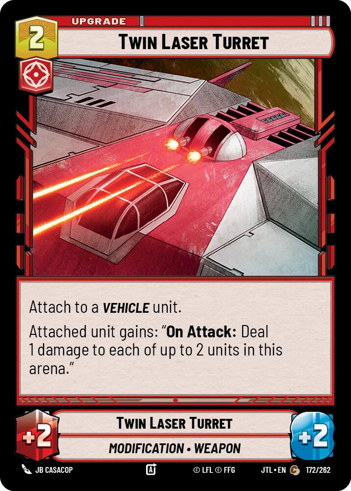 Star Wars: Unlimited: Twin Laser Turret card image