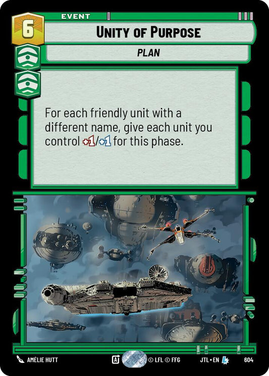 Star Wars: Unlimited: Unity of Purpose (Foil) card image