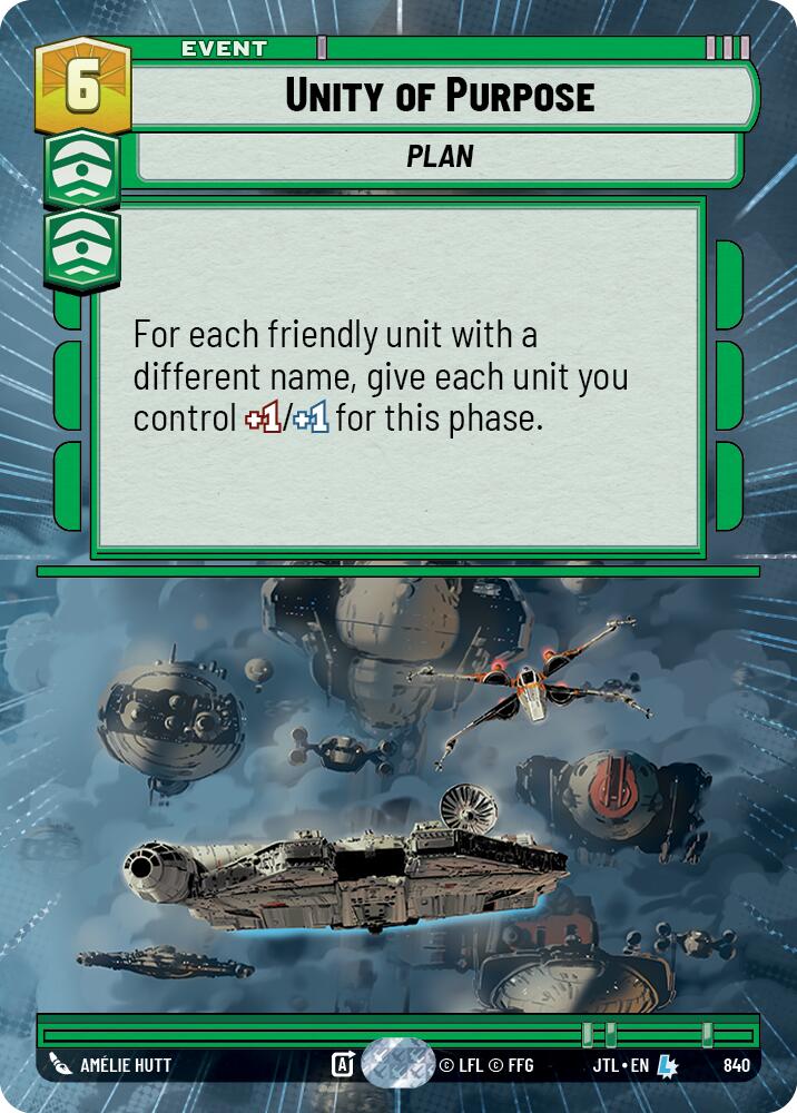 Star Wars: Unlimited: Unity of Purpose (Hyperspace Foil) card image