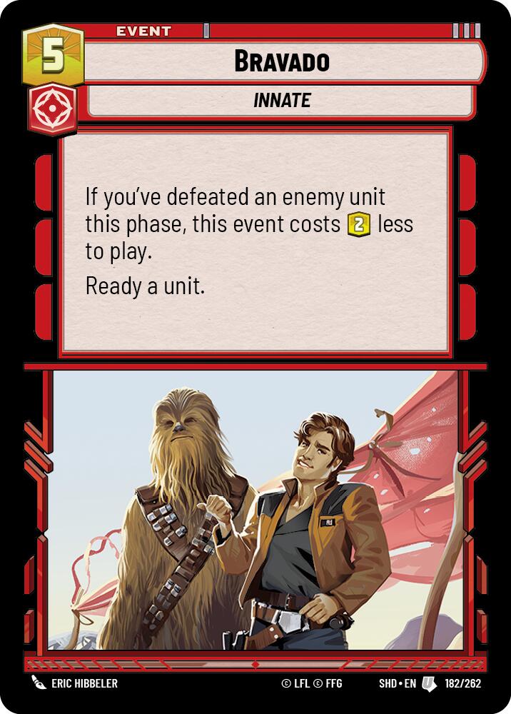 Star Wars: Unlimited: Bravado card image