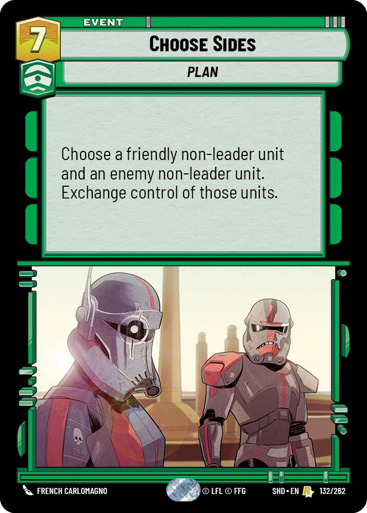 Star Wars: Unlimited: Choose Sides card image