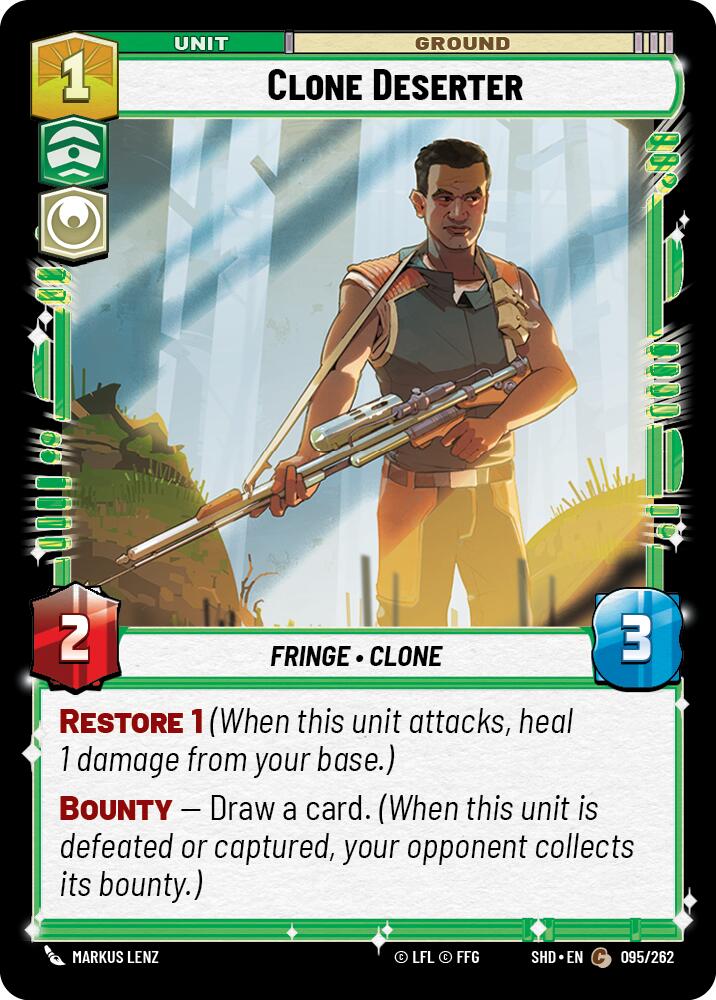 Star Wars: Unlimited: Clone Deserter card image