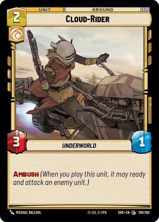 Star Wars: Unlimited: Cloud-Rider card image