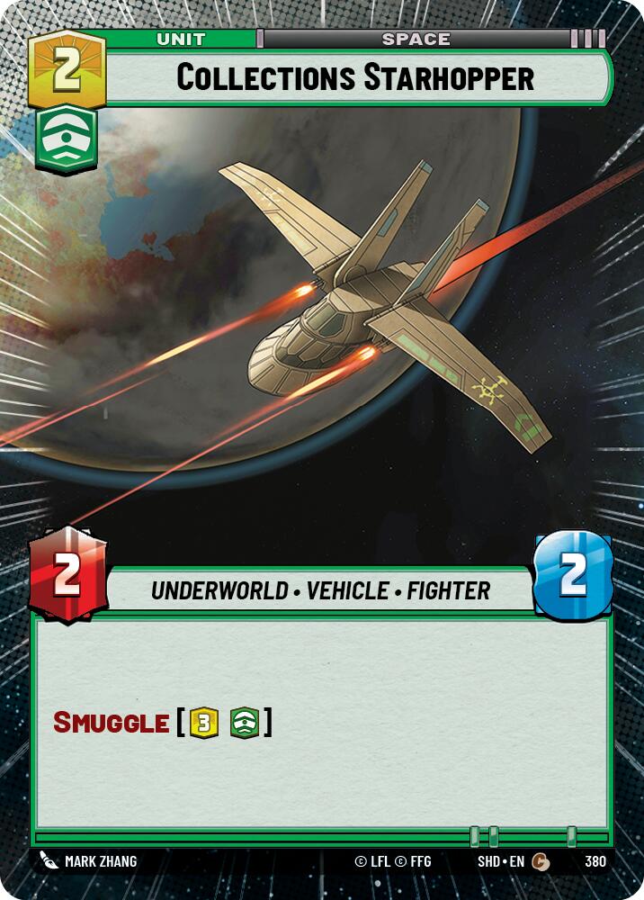 Star Wars: Unlimited: Collections Starhopper (Hyperspace) card image