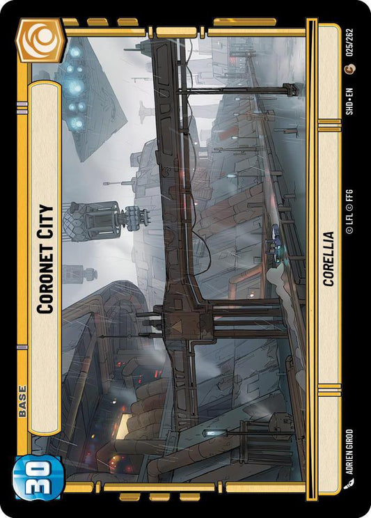 Star Wars: Unlimited: Coronet City // Experience card image