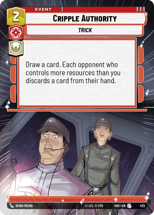 Star Wars: Unlimited: Cripple Authority (Hyperspace) card image