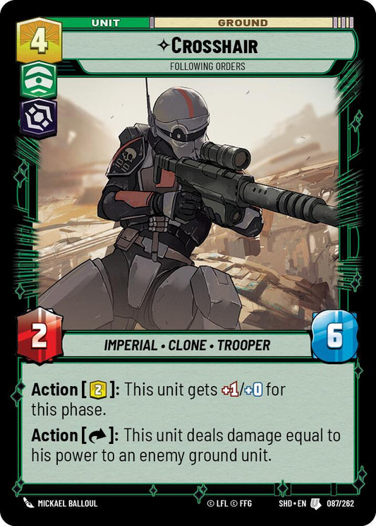 Star Wars: Unlimited: Crosshair - Following Orders card image