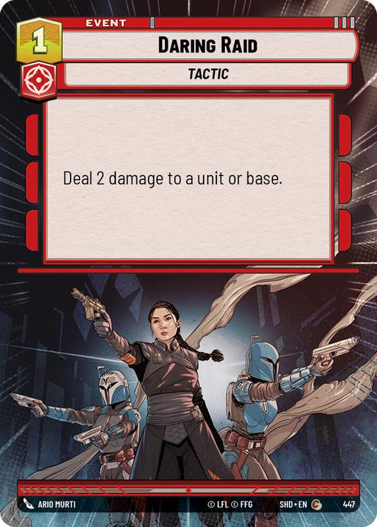 Star Wars: Unlimited: Daring Raid (Hyperspace) card image